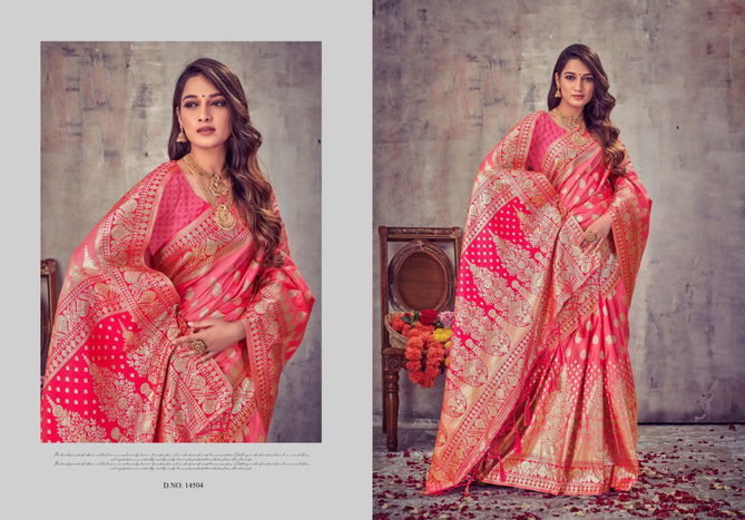 Bunawat Minaxi Silk Vol 2 Banarasi Silk Sarees Catalog
